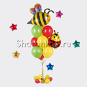 Букет шаров "Весенний День рождения" - изображение 1