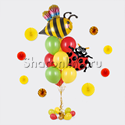 Букет шаров "Весенний День рождения" - изображение 1