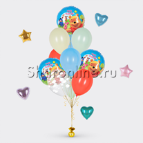 Букет шаров "Винни и друзья"