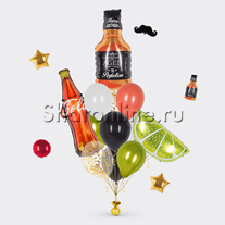 Букет шаров "Виски с колой"