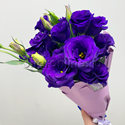 Букет фиолетовых эустом - изображение 2