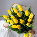 Букет желтых тюльпанов - изображение 2