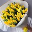 Букет желтых тюльпанов - изображение 1