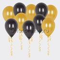Черно-золотые шары - изображение 1