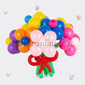 Цветы из шаров "Ассорти" - изображение 1