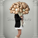 Цветы из шаров "Крем-брюле" - изображение 1
