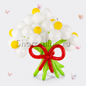 Цветы из шаров "Ромашки" - изображение 1