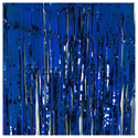 Дождик "Занавес" синий 90x240 см - изображение 1