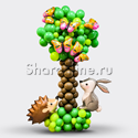 Фигура из шаров "Дерево желаний" - изображение 1