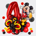 Композиция из шаров "Микки Маус" с цифрой - изображение 1
