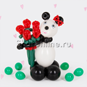 Фигура из шаров "Милая Панда" - изображение 1