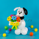 Фигура из шаров "Собака Бим" - изображение 1