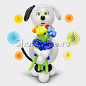 Фигура из шаров "Собака Бим" большой - изображение 2