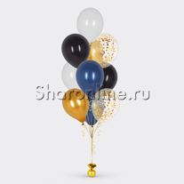 Фонтан из 10 шаров Бархат