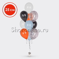 Фонтан из 10 шаров Безупречность 25 см