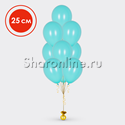 Фонтан из 10 шаров цвета тиффани 25 см - изображение 1