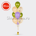 Фонтан из 10 шаров Лесная нимфа 25 см - изображение 1