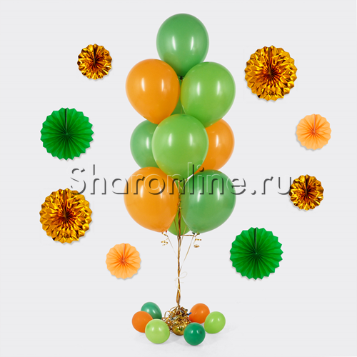 Фонтан из 10 шаров весеннее настроение - изображение 1
