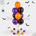 Фонтан из 10 шаров на яркий Хэллоуин - изображение 1