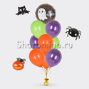 Фонтан из шаров "Happy Halloween" Маленькое привидение - изображение 1