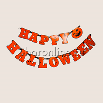 Гирлянда "Happy Halloween" 160 см