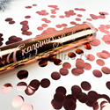 Хлопушка "Сказочных мгновений!" конфетти розовое золото 30 см - изображение 1