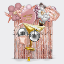 Инсталляция из шаров "Bachelorette Party"