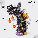 Инсталляция из шаров "Настроение Хэллоуин" - изображение 1