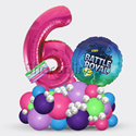 Композиция из шаров "Battle Royal" с цифрой - изображение 1