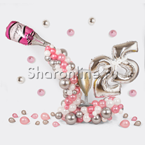 Композиция из шаров "Брызги счастья"