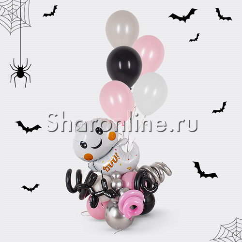 Композиция из шаров "Гламурное привидение" - изображение 1