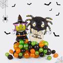 Композиция из шаров "Happy Halloween" - изображение 1