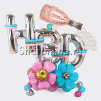 Композиция из шаров "HBD"