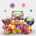 Композиция из шаров "Куклы на вечеринке" - изображение 1