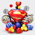 Композиция из шаров "Нашему Суперпапе" - изображение 1