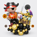 Композиция из шаров "Пиратский сундук" - изображение 1