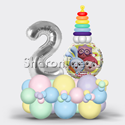 Композиция из шаров "Малы-малышарики" - изображение 1