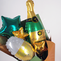 Крафт-букет из шаров "Брызги шампанского" - изображение 2