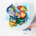 Крафт-букет из шаров "Русалка" - изображение 1