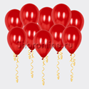 Красные шары металлик - изображение 1