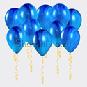 Мраморные сине-голубые шары - изображение 1