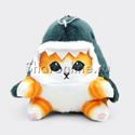Мягкая игрушка "Котик в костюме акулы" 13 см - изображение 1