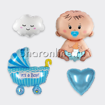 Набор мини фольги для декора "Малыш"