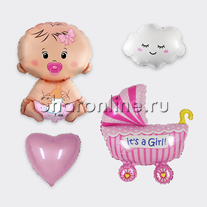 Набор мини фольги для декора "Малышка"