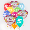 Набор шаров "Цветочный День Рождения" - изображение 1