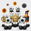 Композиция из шаров "Король футбола" - изображение 1