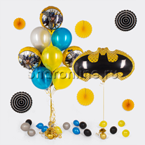 Сет из шаров на День рождения "Бэтмен"