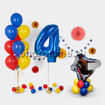 Сет из шаров на День рождения "Человек-Паук"