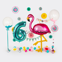 Сет из шаров на День рождения "Фламинго" - изображение 1