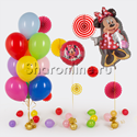 Сет из шаров на День рождения "Минни Маус" - изображение 1